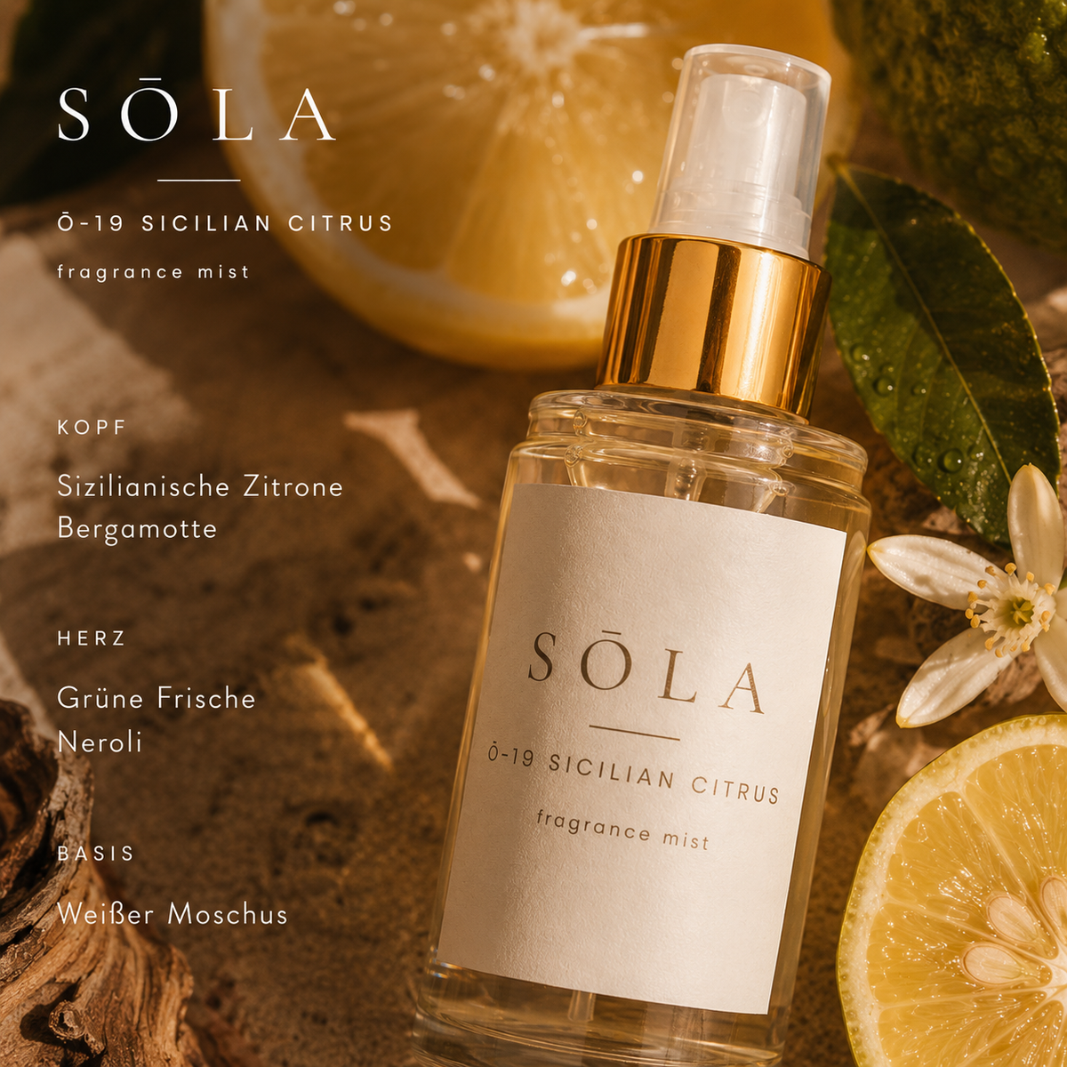 Sicilian Citrus – SŌLA Fragrance Mist Body Spray
