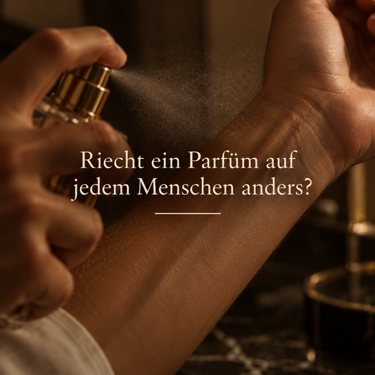 Riecht ein Parfum auf jedem Menschen anders?